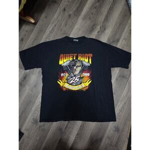 Quiet Riot Vintage 2000 25th Anniversary XL T-Shirt